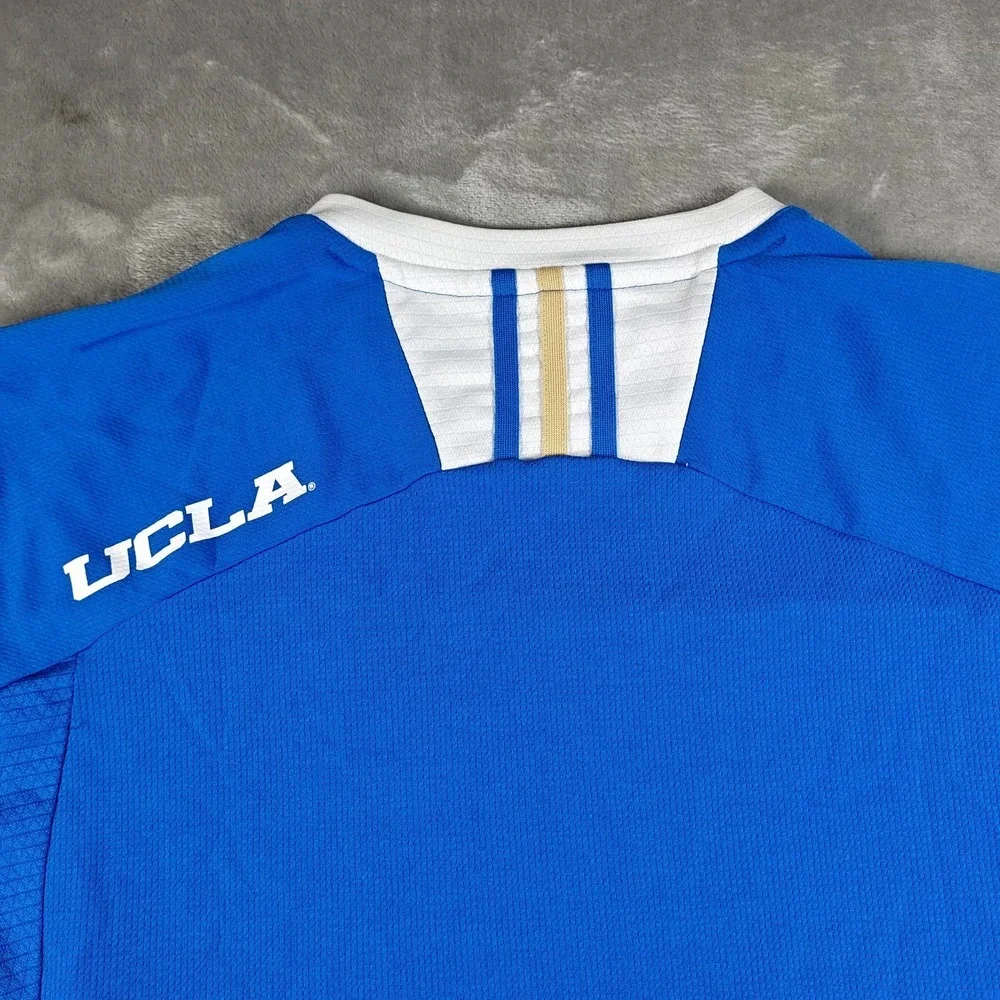 UCLA Bruins Soccer Jersey Men XL Blue Adidas Performance NCAA Football Climalite
